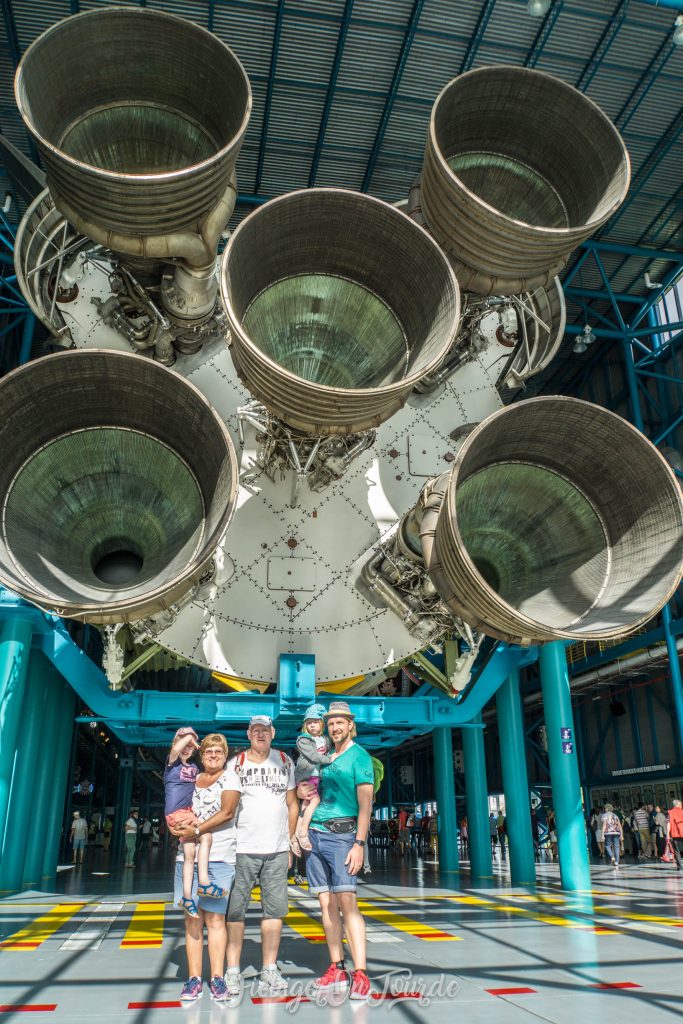 Triebwerksdüsen der Saturn V Rakete